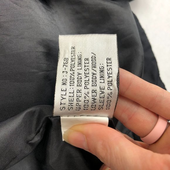 Port Authority Men's Size Medium Black KPM Long Sleeve Lined Full Zip Jacket - Picture 8 of 15